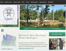 Tablet Screenshot of alpacawa.org